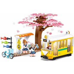 Constructor Sluban Girl's Dream Happy Diary Downtown Tram M38-B1018