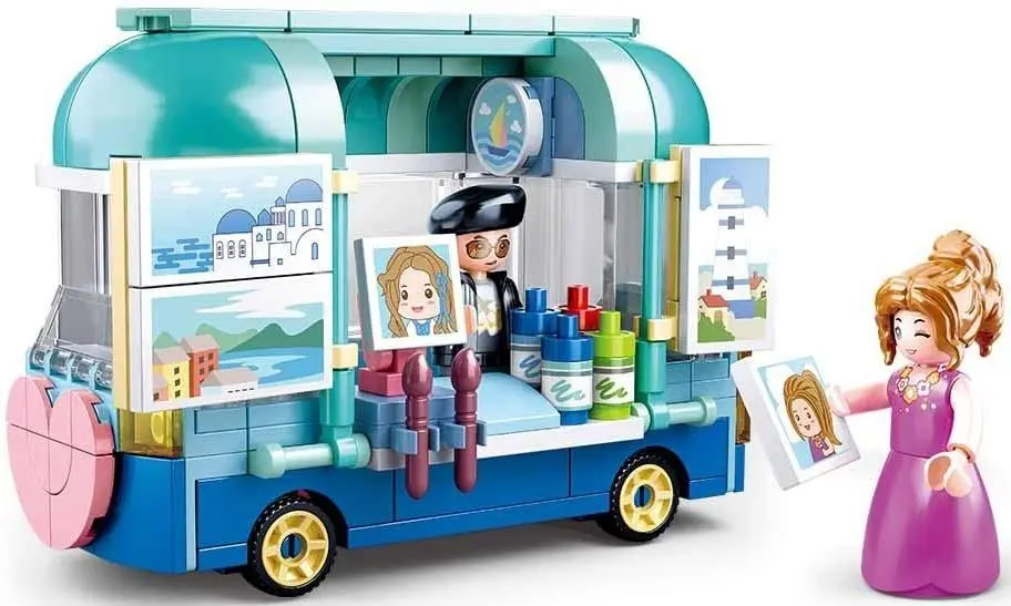 Constructor Sluban Girl's Dream Happy Diary Drawing M38-B0865 - 2