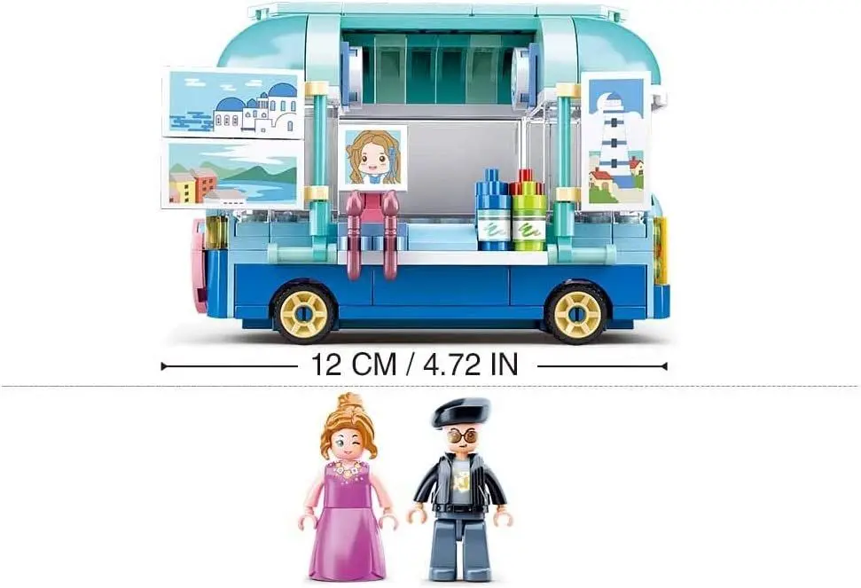Constructor Sluban Girl's Dream Happy Diary Drawing M38-B0865 - 3