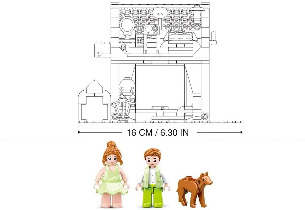 Constructor Sluban Girl's Dream Happy Diary Wedding II M38-B0821 - 3