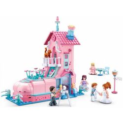 Constructor Sluban Girl's Dream Happy Diary Wedding Room M38-B0770