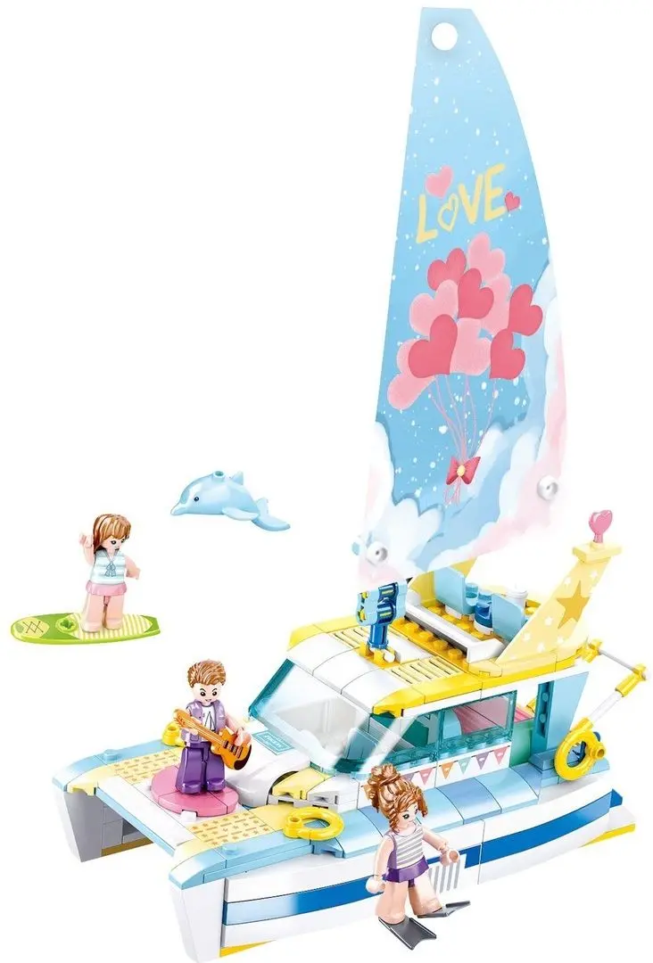 Constructor Sluban Girl's Dream Happy Diary Yacht M38-B0867