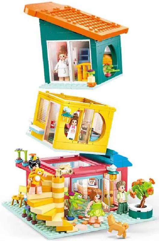Constructor Sluban Girl's Dream Jenga House M38-B1090 - 2