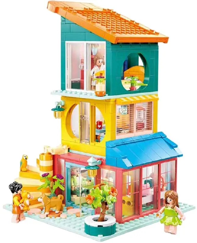 Constructor Sluban Girl's Dream Jenga House M38-B1090
