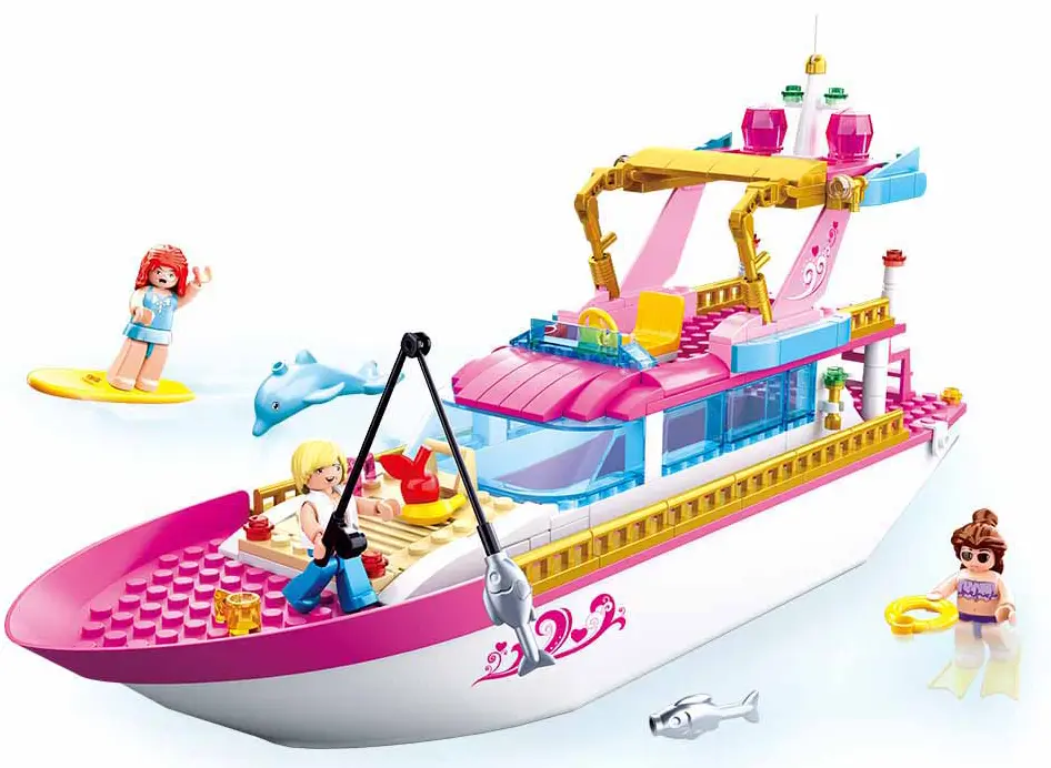 Constructor Sluban Girl's Dream Luxury Yacht M38-B0722