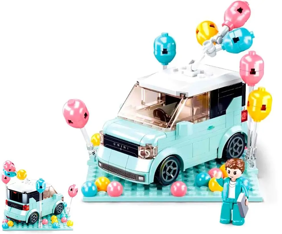 Constructor Sluban Girl's Dream MiniQ Mini Car M38-B1087 - 2