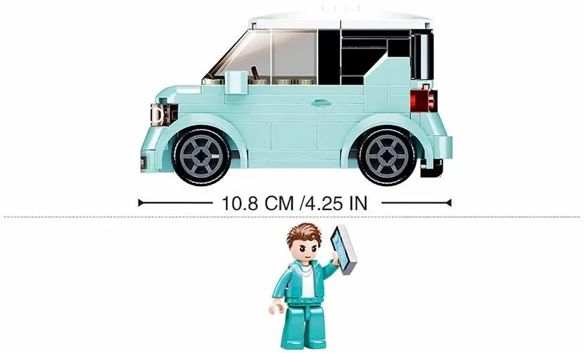 Constructor Sluban Girl's Dream MiniQ Mini Car M38-B1087 - 3