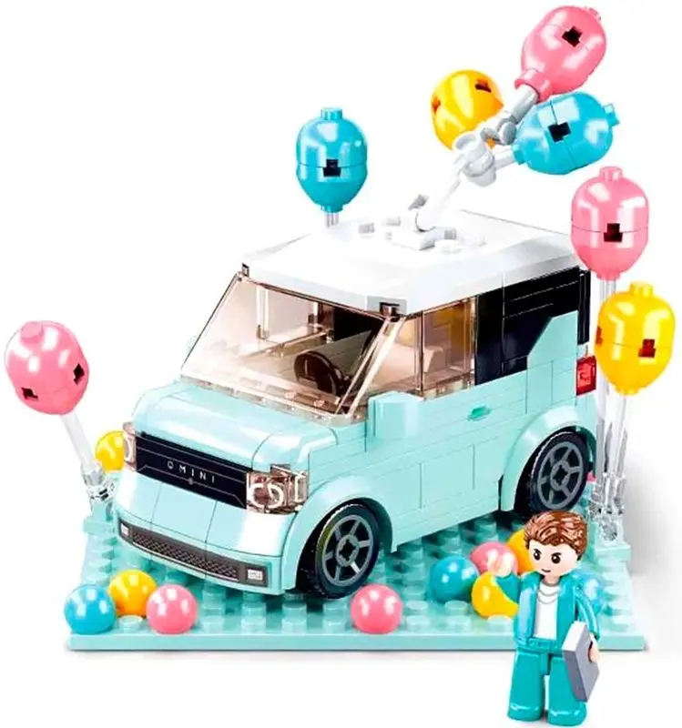 Constructor Sluban Girl's Dream MiniQ Mini Car M38-B1087
