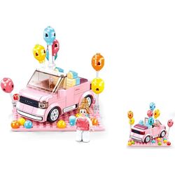 Constructor Sluban Girl's Dream MiniQ Open-topped Car M38-B1086 Thumb