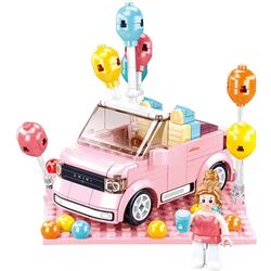 Constructor Sluban Girl's Dream MiniQ Open-topped Car M38-B1086