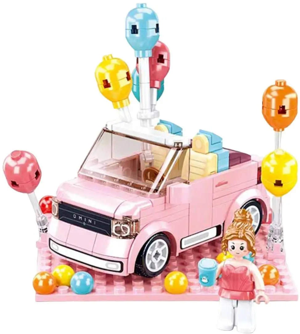 Constructor Sluban Girl's Dream MiniQ Open-topped Car M38-B1086