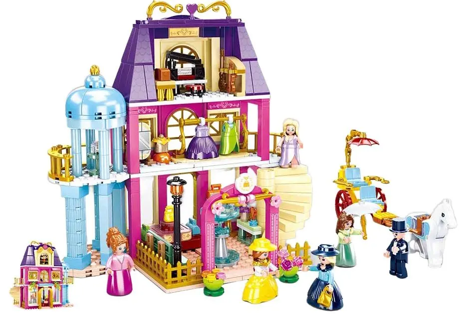 Constructor Sluban Girl's Dream Village Department Store M38-B0876
