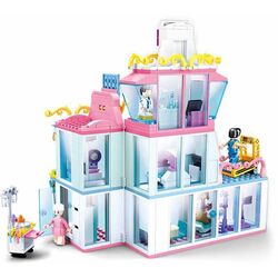 Constructor Sluban Girls Dream Hospital B0799 (Pink/White) Thumb