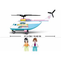 Constructor Sluban Girls Dream Hospital Helicopter M38-B0798 Thumb