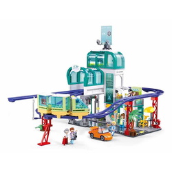 Constructor Sluban Metropolis Central Train Station M38-B1263 (Multicolor)