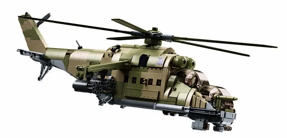Constructor Sluban MI-24S M38-B1137 (Green)