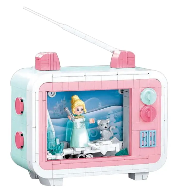 Constructor Sluban Mini Handcraft TV B1103 (White/Pink)