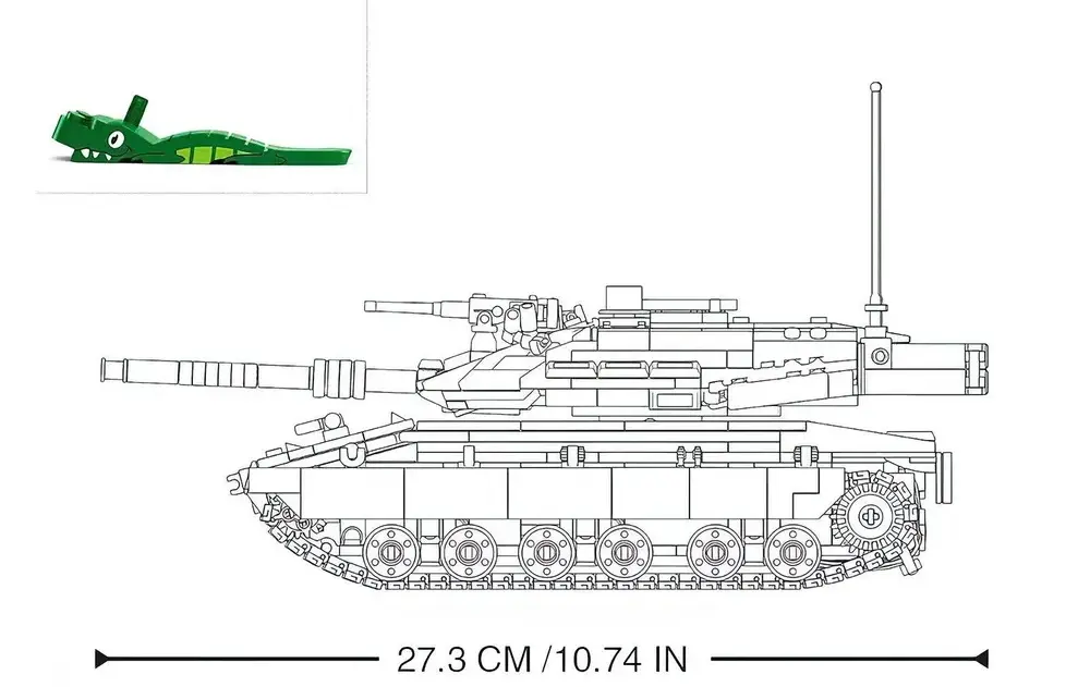Constructor Sluban MK4 M38-B1022 (Beige)