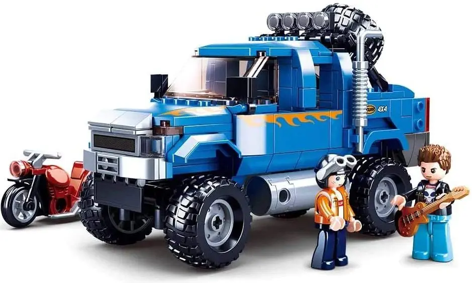 Constructor Sluban Model Bricks Car Club F350 M38-B0813