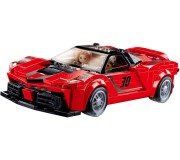 Constructor Sluban Model Bricks Italian Super Car M38-B0955 (Red)