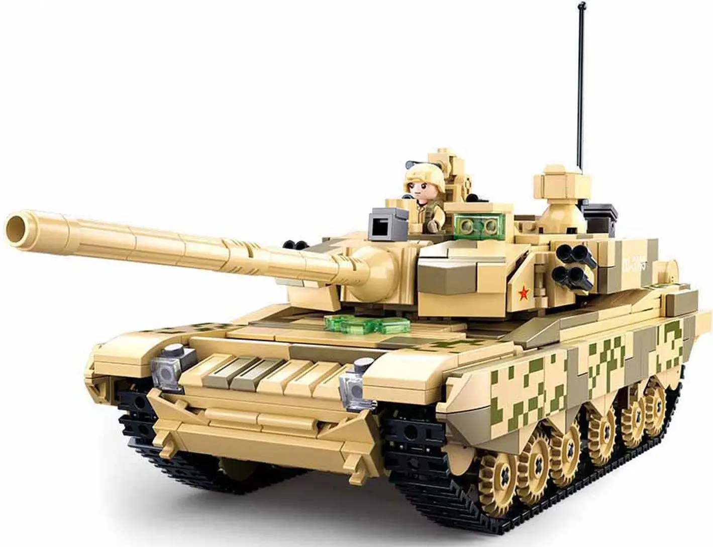 Constructor Sluban Model Bricks Main Battle Tank M38-B0790