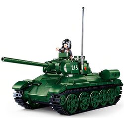 Constructor Sluban Model Bricks Medium Tank M38-B0982 (Green)