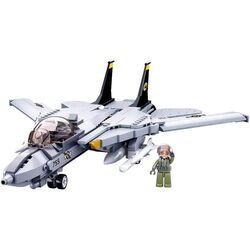 Constructor Sluban Model bricks Modern Jet Fighter M38-B0755