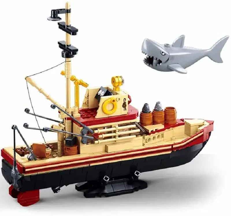 Constructor Sluban Model Bricks The Great Shark M38-B1118 - 4