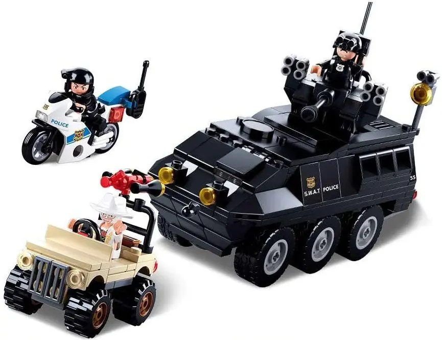 Constructor Sluban Police Armored Vehicle M38-B0655