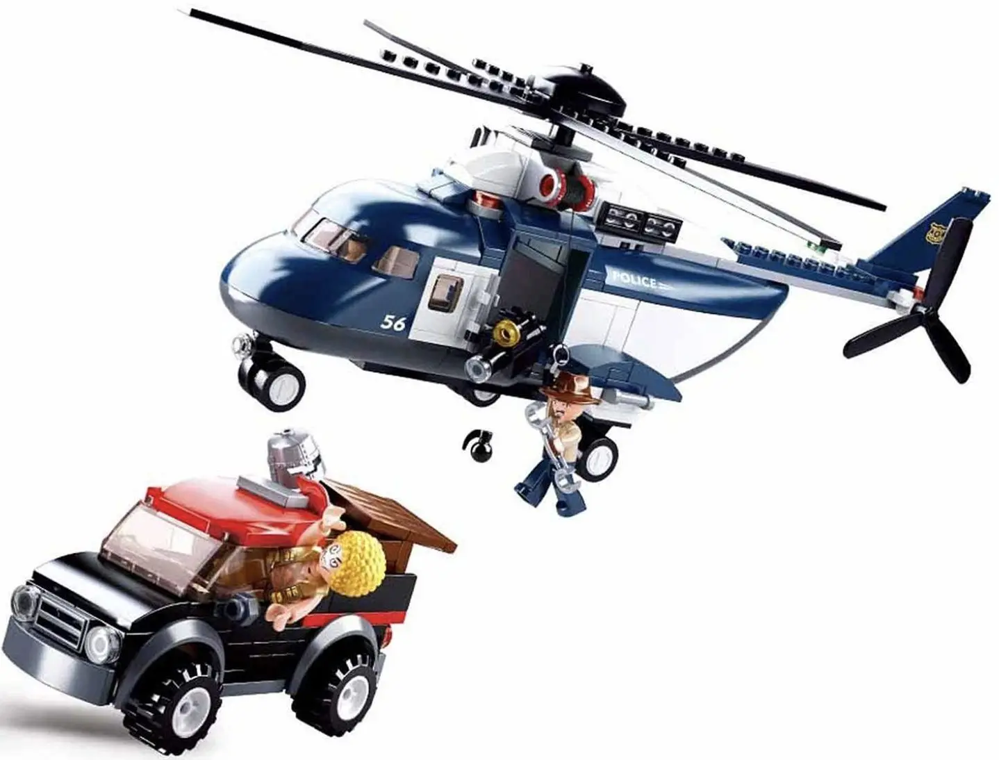 Constructor Sluban Police Rotorcraft M38-B0656
