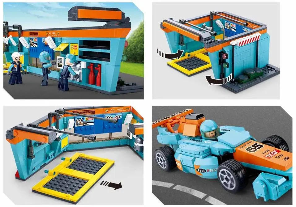 Constructor Sluban Racing Team Pit Lane M38-B0765 - 3