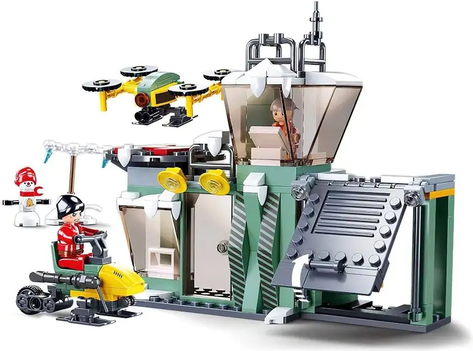 Конструктор Sluban Rescue Base M38-B0953 - 2