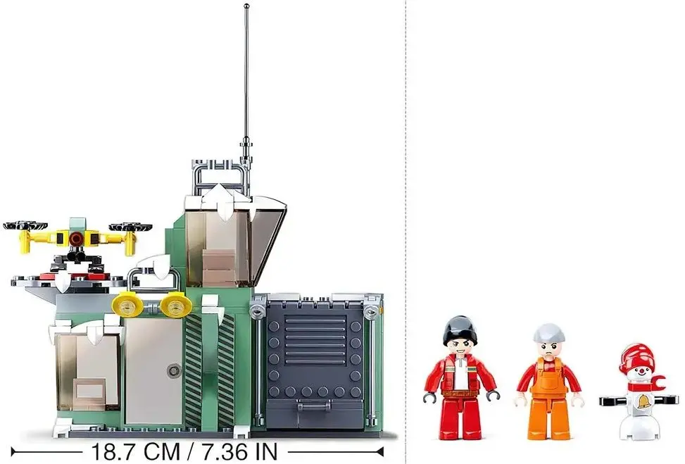 Конструктор Sluban Rescue Base M38-B0953 - 3