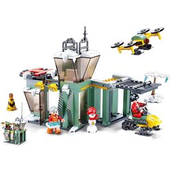 Constructor Sluban Rescue Base M38-B0953