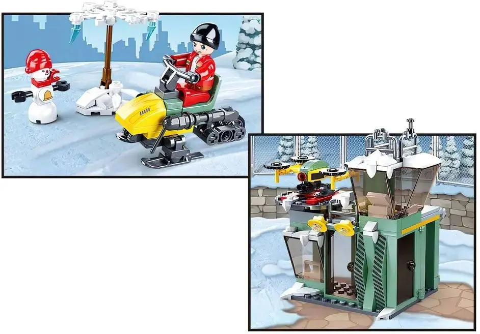 Конструктор Sluban Rescue Base M38-B0953 - 4