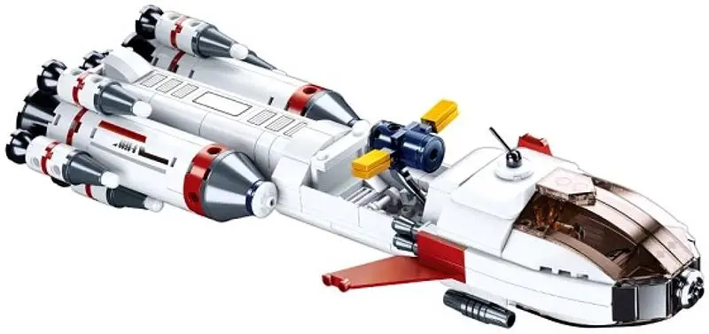 Constructor Sluban Space Saturn Expedition Rocket M38-B0925