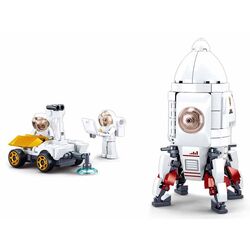 Constructor Sluban Space Saturn Landing Module (White) Thumb