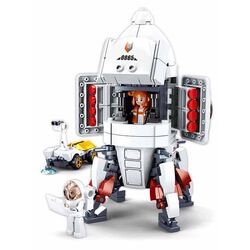 Constructor Sluban Space Saturn Landing Module (White)