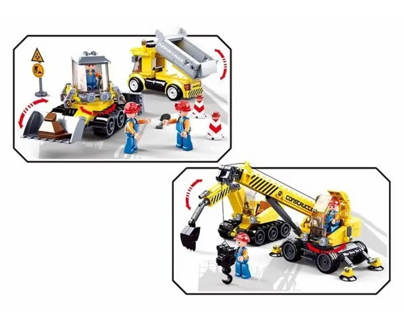 Constructor Sluban Town B0810 (Yellow) - 3