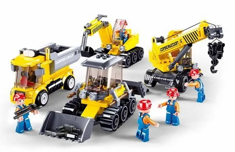 Constructor Sluban Town B0810 (Yellow) - 4