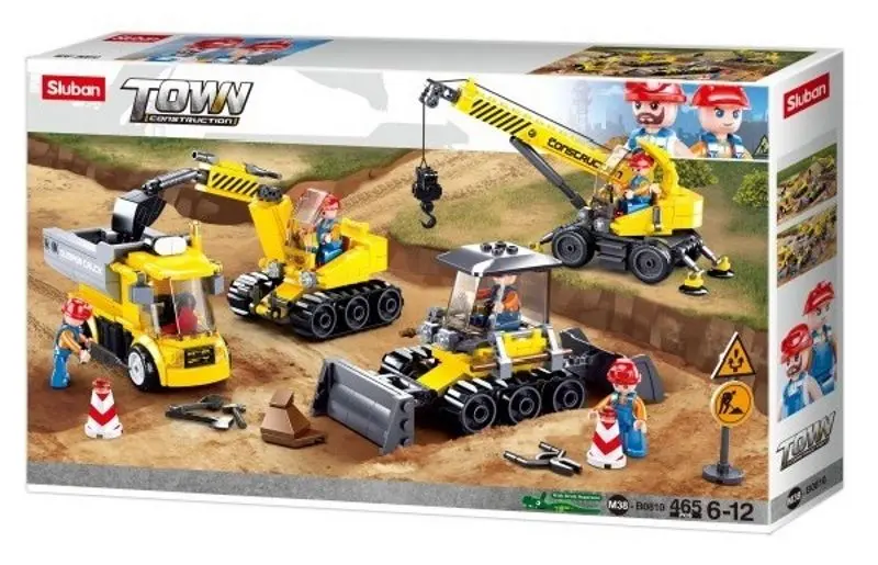 Constructor Sluban Town B0810 (Yellow) - 5