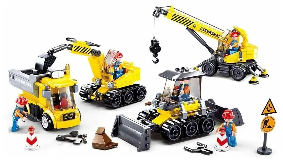 Constructor Sluban Town B0810 (Yellow)