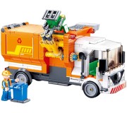 Constructor Sluban Town Garbage Truck M38-B1066