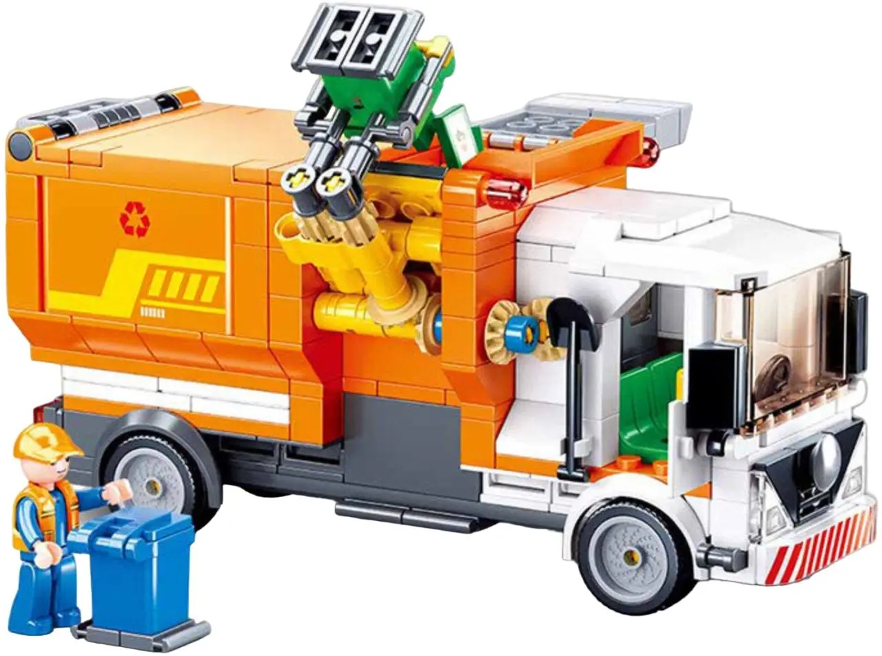 Constructor Sluban Town Garbage Truck M38-B1066