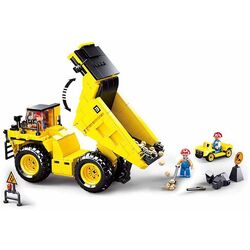 Constructor Sluban Town Mine Wagons B0806 (Yellow) Thumb