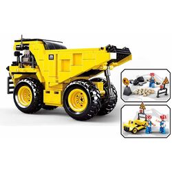 Constructor Sluban Town Mine Wagons B0806 (Yellow) Thumb