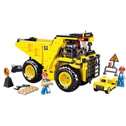 Constructor Sluban Town Mine Wagons B0806 (Yellow)