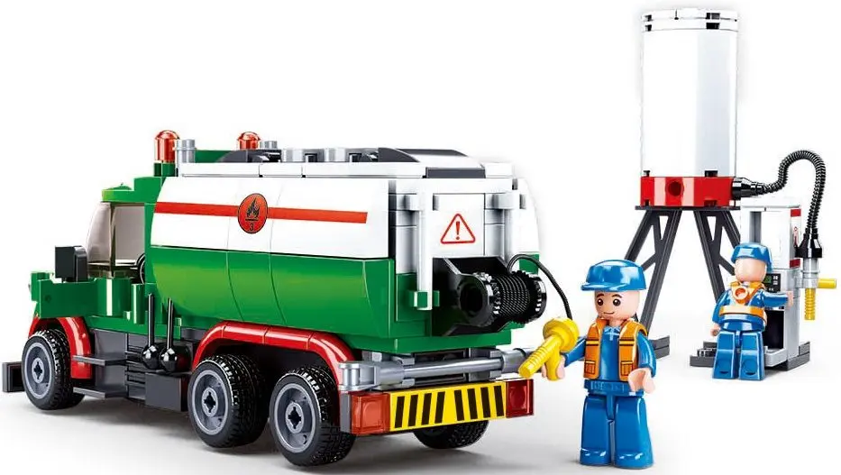Constructor Sluban Town Tank Truck M38-B0878 - 2