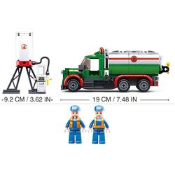 Constructor Sluban Town Tank Truck M38-B0878 Thumb