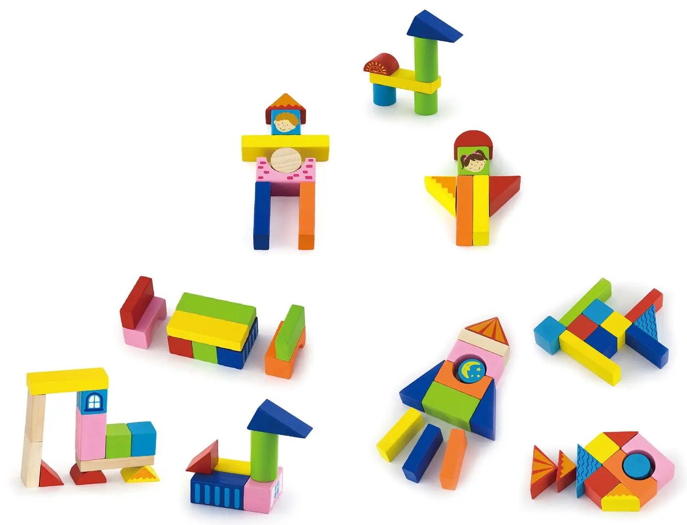 Constructor Viga Toys 50287 (Multicolor) - 2